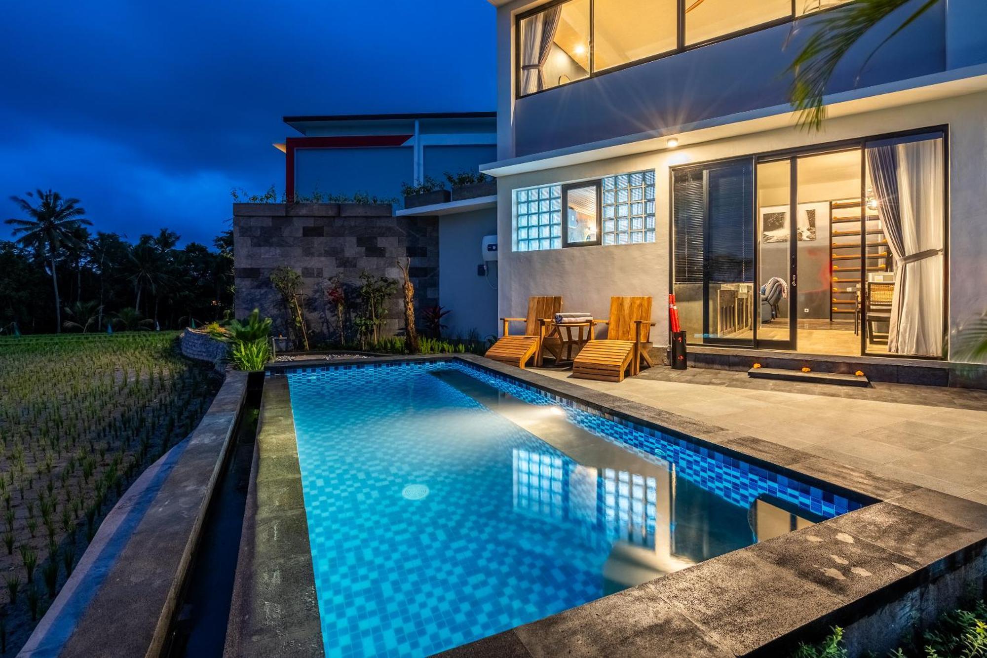 Maple Ridge Ubud Villas Eksteriør bilde