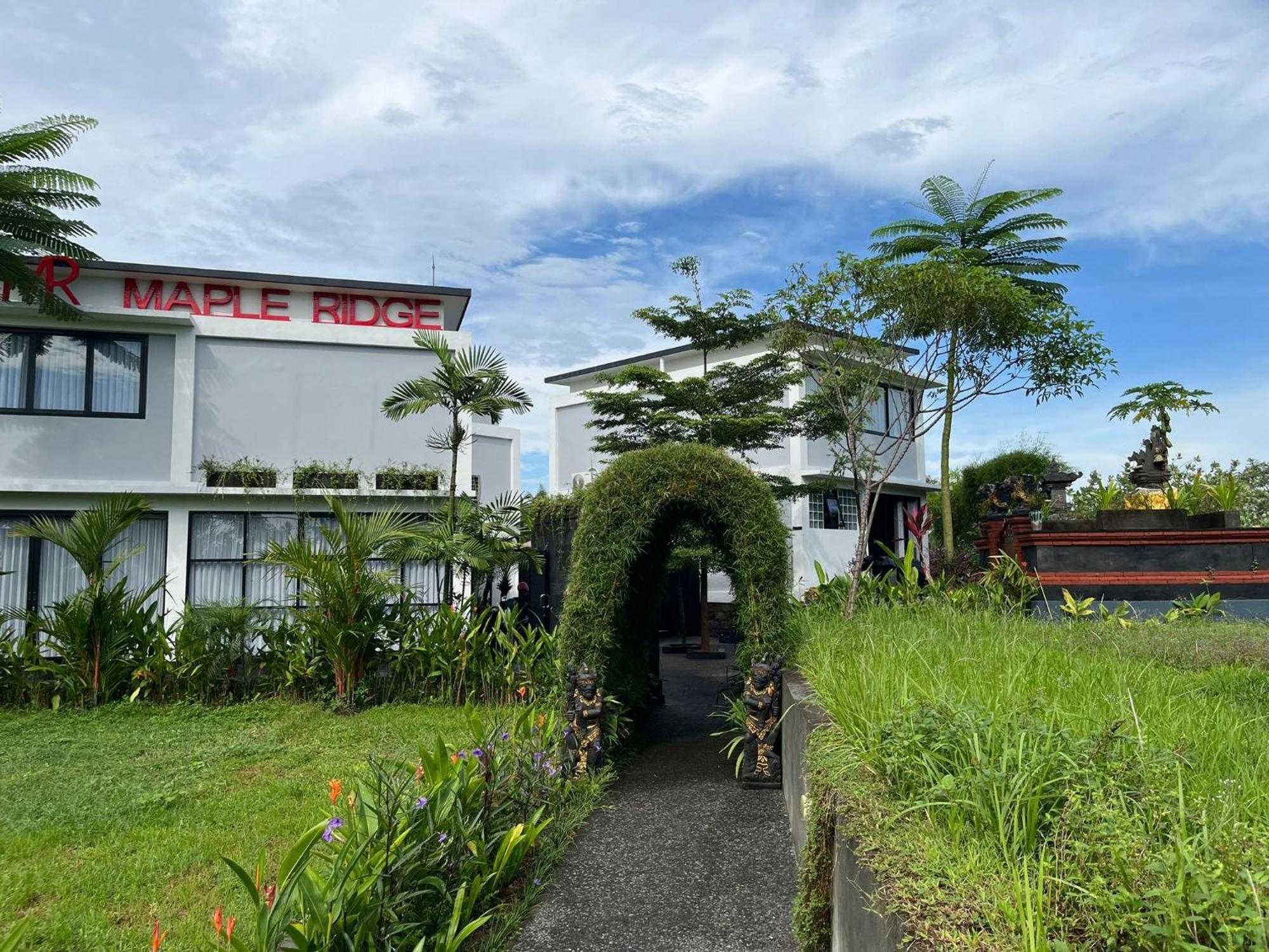 Maple Ridge Ubud Villas Eksteriør bilde